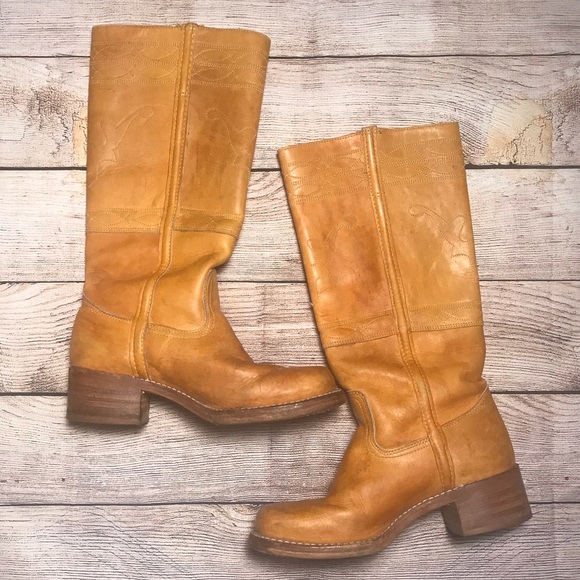 Frye Shoes - Frye Campus Stitching Horse Riding Boot 8.5